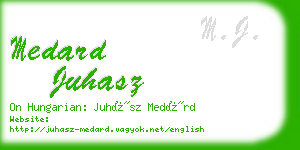 medard juhasz business card